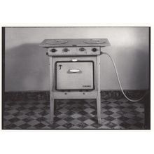 Switzerland Antique Kitchen Gas Cooker Eskimo Appliance Photo Postcard