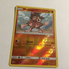 2016 Mudbray Basic Reverse Holo Pokemon Card 77/147