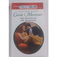 the return of the renegade by carole mortimer paperback fiction novel