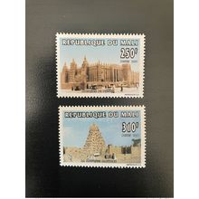 Mali 1996 Mi. 1505 - 1506 Mosquée Mosque Religion Sankoré Djenné Islam MNH**