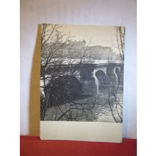 LE PONT NEUF, PARIS FRANCE used vintage postcard 1953 pm bridge =