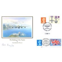 Robert Bob Knights Tirplitz WW2 LIMITED TO 25 Hand Signed FDC