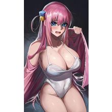Swimsuit Hitori Anime E Girl Poster Canvas Movie Film Print A0 A1 A2 A3 A4 A5 A6
