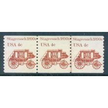 1898A 4c Stagecoach Fine MNH Dry Gum PNC 1/3 W0500