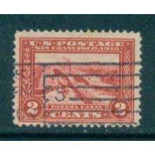 Used 398 2c Panama Canal Fine C2959