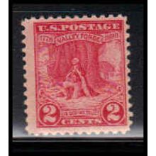 645 2c Valley Forge Barely Clears MNH O1303