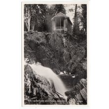 The Hermitage and Falls Dunkeld Perthshire J B White RP Postcard 5385