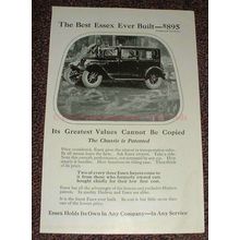 1925 Essex Car Ad - The Best Essex Ever Built - $895!!