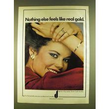 1980 Karat Gold Jewelry Ad - Nothing Else Like Real