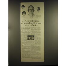 1926 Daggett & Ramsdell Perfect Cold Cream and Perfect Vanishing Cream Ad