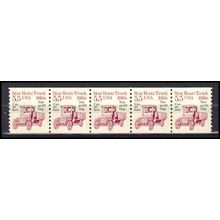 2125a 5.5c Star Route Truck Very Fine MNH Dry Gum PNC 1/5 X0522