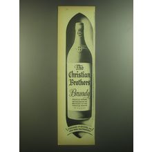 1945 The Christian Brothers Brandy Advertisement