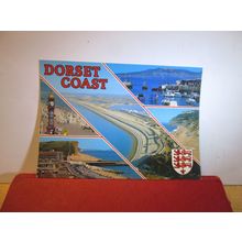 multiview, THE DORSET COAST,county.. unused postcard by J. Salmon =