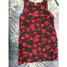 womens pink and black size 14 dress