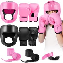 Kanayu 12 Pcs Kids Boxing Equipment Set for Beginners Ages 6-18 Years Including