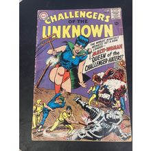 September 1965 CHALLENGERS OF THE UNKNOWN #45 Multi-Woman Vs. Challengers! VG+
