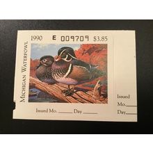 ICOLLECTZONE US 1990 Michigan #15 XF NH