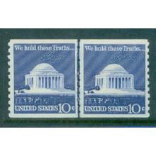 1520 10c Jefferson Memorial Fine MNH CLP B0721