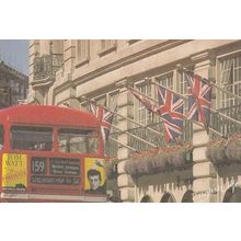 Tom Watt Lofty Coronation Street Theatre Show London 159 Streatham Bus Postcard