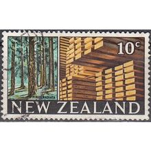 New Zealand 1968 Michel 480 O Cote (2005) 0.30 Euro Arbre Pin de Monterey