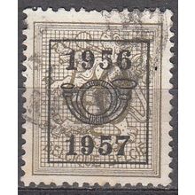 Belgique 1951 Michel 891XAVII O Cote (2008) 0.40 € Lion héraldique 1956