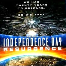 Independence Day: Resurgence 2016 Blu-ray + DVD (2 Disc Set) (L2)