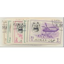 Ajman Stamps, SG #135 To 148, CTO, 14 Different, Transportation