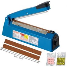 Impulse Sealer 8 inch, Manual Heat Seal Machine with Adjustable Heating Mode...