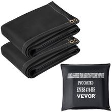 Fire Blankets, 2 Pack Welding Blankets, 6' x 10'Fire Suppression Blanket, 10...