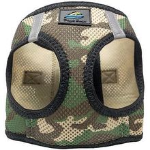 American River Choke Free Dog Harness Camouflage Collection - Green Camo Medium