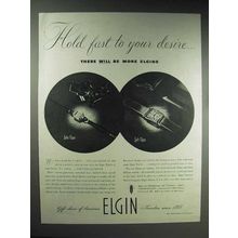 1945 Elgin Lady Elgin, Lord Elgin Watch Ad, Your Desire