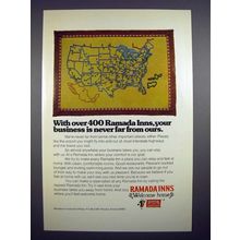 1973 Ramada Inns Motel Ad - Never Far From Ours