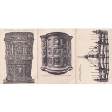Aachener Aus Dem Domschatz Kronleuchter Friedrichs 1 Henry II 3 German Old Postc
