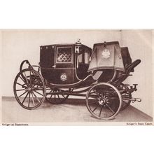 President Kruger Staatskoets Coach Dutch Holland Old Postcard