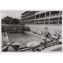 Estoril Hotel Atlantico Schwimmbad Swimming Pool Portugal Postcard
