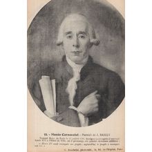 Jean Sylvain Bailly French Astronomer Freemason Antique Painting Postcard