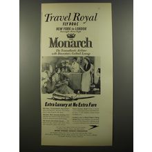 1954 BOAC British Overseas Airways Corporation Ad - Travel Royal