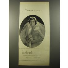 1954 Bachrach Photography Ad - Traditionally the loveliest Brides