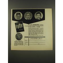 1956 F.A.O. Schwarz Toys Advertisement