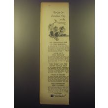 1959 Harcourt, Brace and Company Books Ad - For Joy on Christmas Day