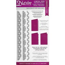 Crafter's Companion. Die'Sire. Beautiful Borders Die Set. Die Cutting Cardmaking