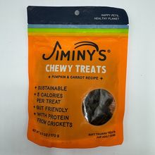 Jiminy’s Chewy Training Treats for Dogs – Pumpkin & Carrot Recipe – 6 oz