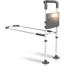 Agrish Bed Rails for Elderly Adults Safety - FSA/HSA Eligible with Motion Light