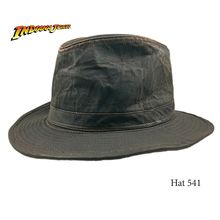 Indiana Jones Distressed Weathered Cotton Hat with Shapeable Brim Size XL