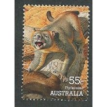 AUS 2008 55c 'MEGAFAUNA- THYLACOLEO' FINE USED (EBID34-697)