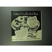 1947 Libby's Genuine Deviled Ham Ad!