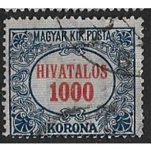1922 Michel D14 - fine used (o)