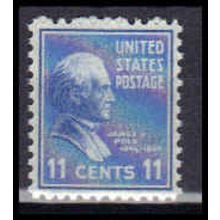 816 11c James Polk Fine MNH B0507