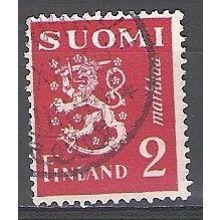 Finland 1936 Michel 197 O Cote (2013) 0.30 Euro Armoirie Cachet rond