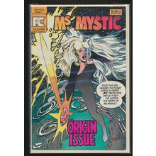 Ms. Mystic #1, 1982 Pacific Comics Comic Book, Origin Issue, High Grade